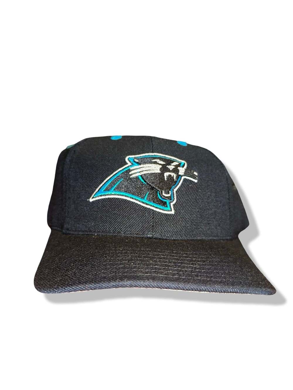 🔥 RARE Vintage 90s Sample Carolina Panthers Logo Athletic Snapback